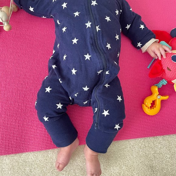 Sleep & Play One-Piece Bodysuit Sleeper - Picture 7 of 7